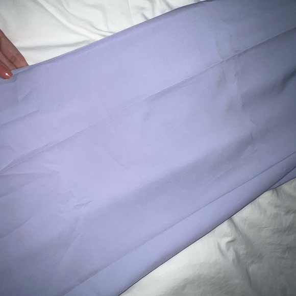 Lilac colored Express high waisted wide leg pant - Picture 3 of 6